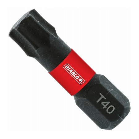 Diablo 5PK 1'' 40 Torx Bit DT401P5